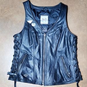 Beautiful, never worn out, Harley-Davidson authentic leather vest